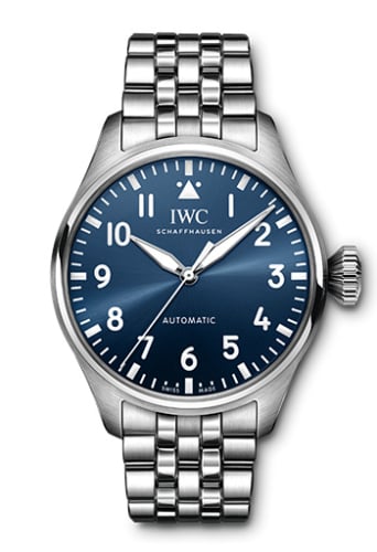IWC Schaffhausen Big Pilot 43 Stainless Steel / Blue / Bracelet