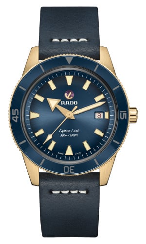 Rado HyperChrome Captain Cook 42 Bronze / Blue