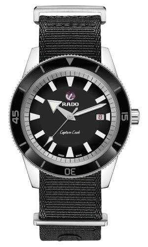 Rado HyperChrome Captain Cook 42 Stainless Steel / Black