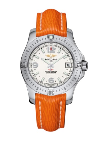 Breitling Colt 36 Stratus Silver / Sahara / Pin