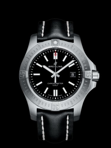 Breitling Chronomat Colt 44 Automatic Black / Calf / Pin
