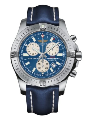 Breitling Colt Chronograph Mariner Blue / Calf / Pin