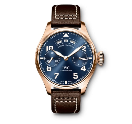 IWC Schaffhausen Big Pilot’s Watch Annual Calendar Edition Le Petit Prince Piece Unique