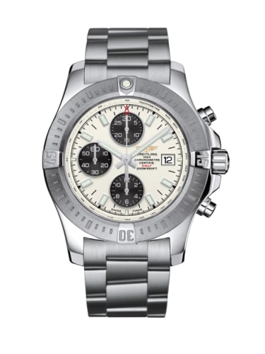 Breitling Colt Chronograph Automatic Stainless Steel / Stratus Silver / Bracelet