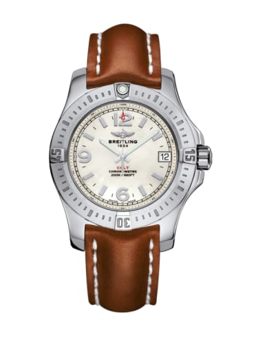 Breitling Colt 36 Pearl / Calf / Pin