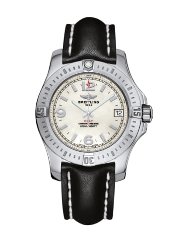 Breitling Colt 36 Pearl / Calf / Pin