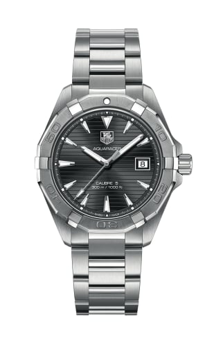 TAG Heuer Aquaracer 300M Calibre 5 40.5 Stainless Steel / Grey / Bracelet