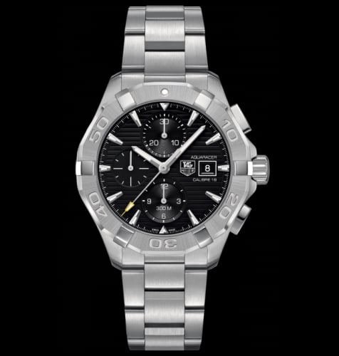 TAG Heuer Aquaracer 300M Calibre 16 43 Stainless Steel / Black / Bracelet