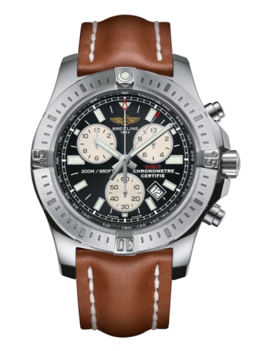 Breitling Colt Chronograph Volcano Black / Calf / Pin
