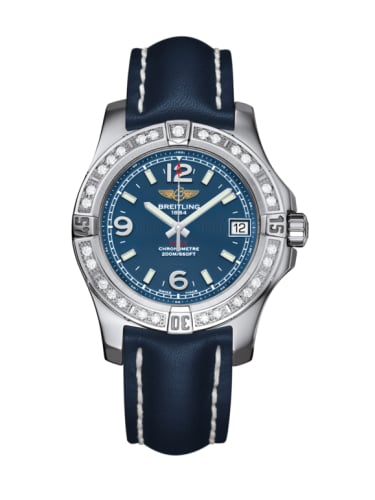 Breitling Colt 36 Diamond / Mariner Blue / Calf
