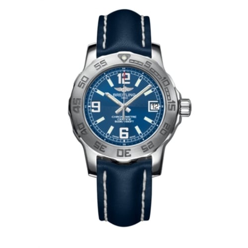 Breitling Colt 33 Blue / Calf