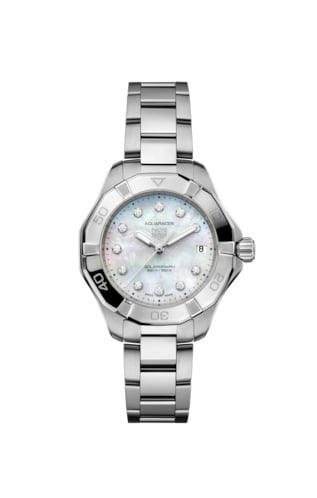 TAG Heuer Aquaracer Professional 200 Solargraph 34 Stainless Steel / MOP - Diamond