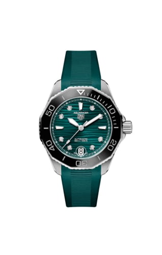 TAG Heuer Aquaracer Professional 300 36 Stainless Steel / Black - Diamond / Rubber