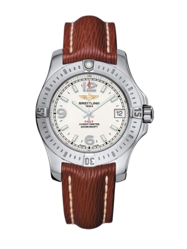 Breitling Colt 36 Stratus Silver / Sahara / Pin