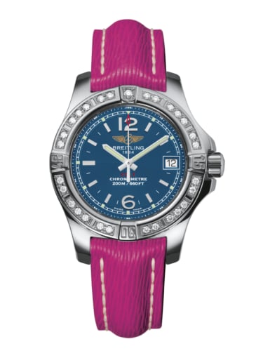 Breitling Colt Lady Diamond / Mariner Blue / Sahara / Pin