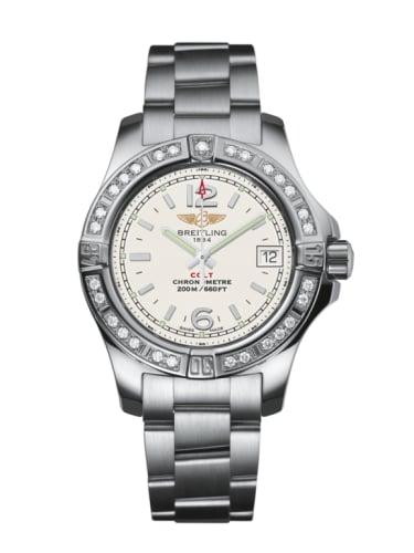 Breitling Colt Lady Diamond / Stratus Silver / Bracelet