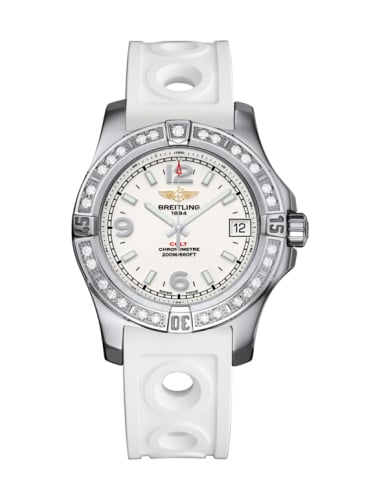 Breitling Colt 36 Diamond / Stratus Silver / Rubber