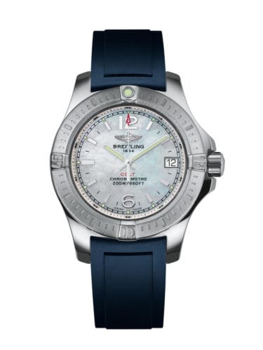 Breitling Colt Lady Pearl / Rubber / Pin