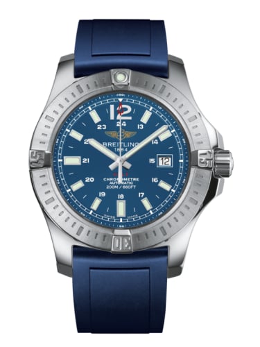 Breitling Colt 44 Automatic Mariner Blue / Rubber