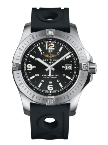 Breitling Colt Quartz Volcano Black / Rubber / Pin