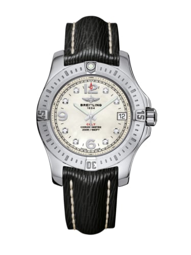 Breitling Colt 36 Pearl Diamond / Sahara / Pin