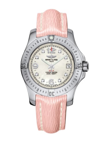 Breitling Colt 36 Pearl Diamond / Sahara / Pin