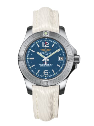 Breitling Colt Lady Mariner Blue / Sahara / Pin