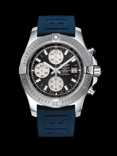 Breitling Colt Chronograph Automatic Stainless Steel / Volcano Black / Rubber / Folding