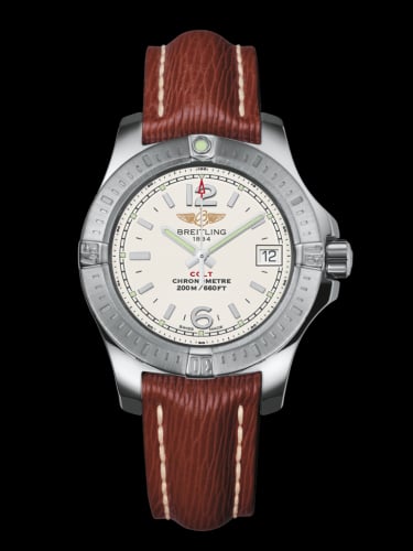 Breitling Colt Lady Stratus Silver / Sahara / Pin