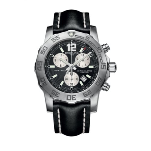 Breitling Colt Chronograph II Black / Calf