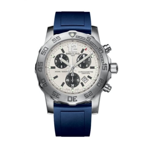 Breitling Colt Chronograph II Silver / Rubber