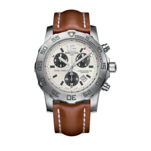 Breitling Colt Chronograph II Silver / Calf