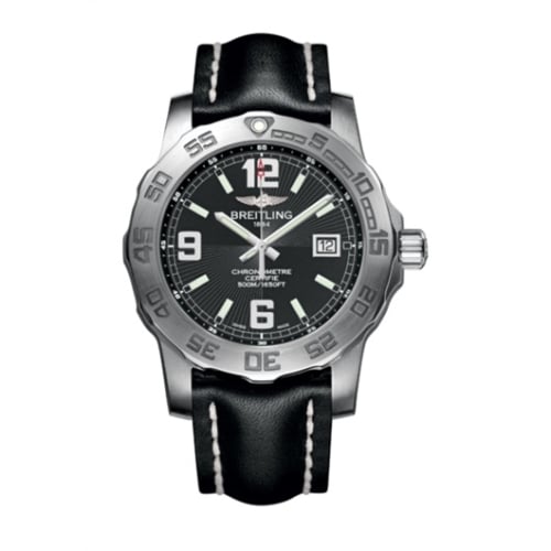 Breitling Colt 44 Black / Calf