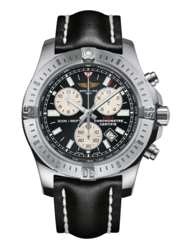 Breitling Colt Chronograph Volcano Black / Calf / Pin