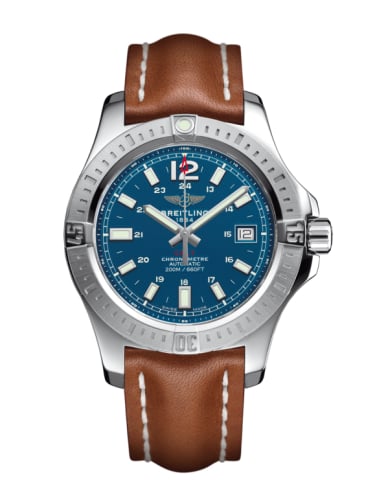 Breitling Colt 41 Automatic Mariner Blue / Calf