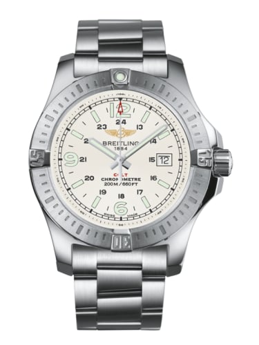 Breitling Colt Quartz Stratus Silver / Bracelet