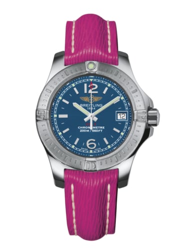 Breitling Colt Lady Mariner Blue / Sahara / Pin