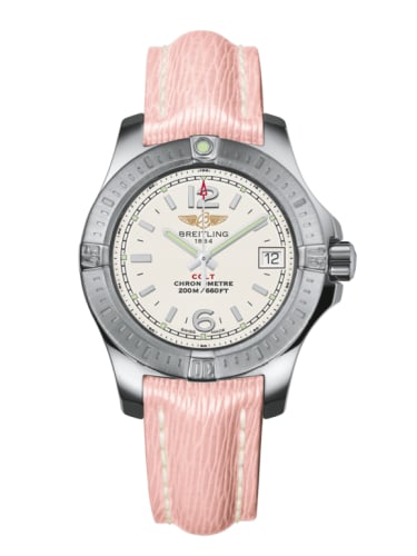 Breitling Colt Lady Stratus Silver / Sahara / Pin