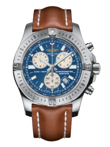Breitling Colt Chronograph Mariner Blue / Calf / Pin