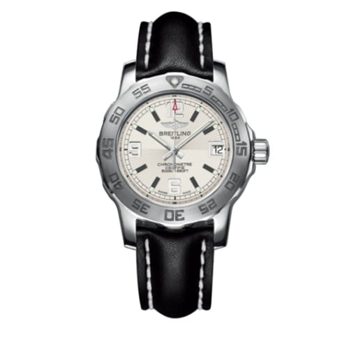 Breitling Colt 33 Silver / Calf