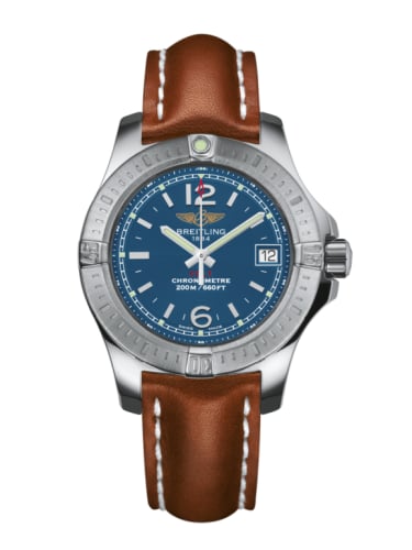 Breitling Colt Lady Mariner Blue / Calf / Pin