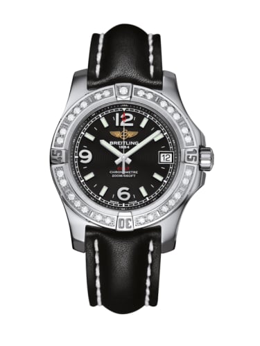Breitling Colt 36 Diamond / Volcano Black / Calf