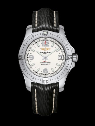Breitling Colt 36 Stratus Silver / Sahara / Pin