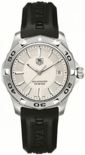 TAG Heuer Aquaracer 300M Quartz 39 Stainless Steel / Silver / Rubber
