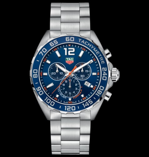 TAG Heuer Formula 1 Chronograph Quartz 43 Stainless Steel /