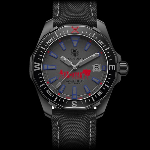 TAG Heuer Aquaracer 300M Calibre 5 41 Titanium PVD / One Piece Edition 500