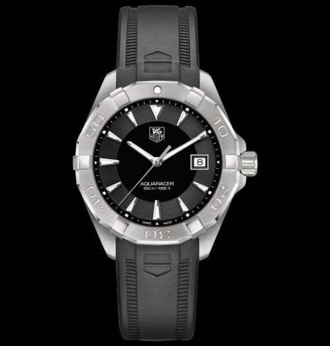 TAG Heuer Aquaracer 300M Quartz 40.5 Stainless Steel / Black / Rubber