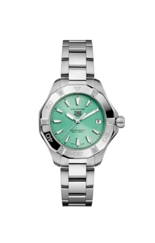 TAG Heuer Aquaracer Professional 200 Solargraph 34 Stainless Steel / Turquoise