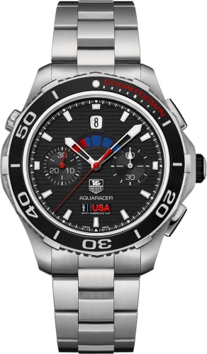 TAG Heuer Aquaracer 500M Calibre 72 43 Stainless Steel / Oracle Team USA