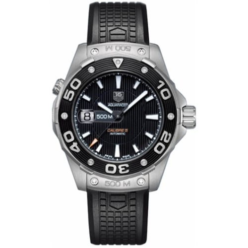 TAG Heuer Aquaracer 500M Calibre 5 43 Stainless Steel / Black / Rubber